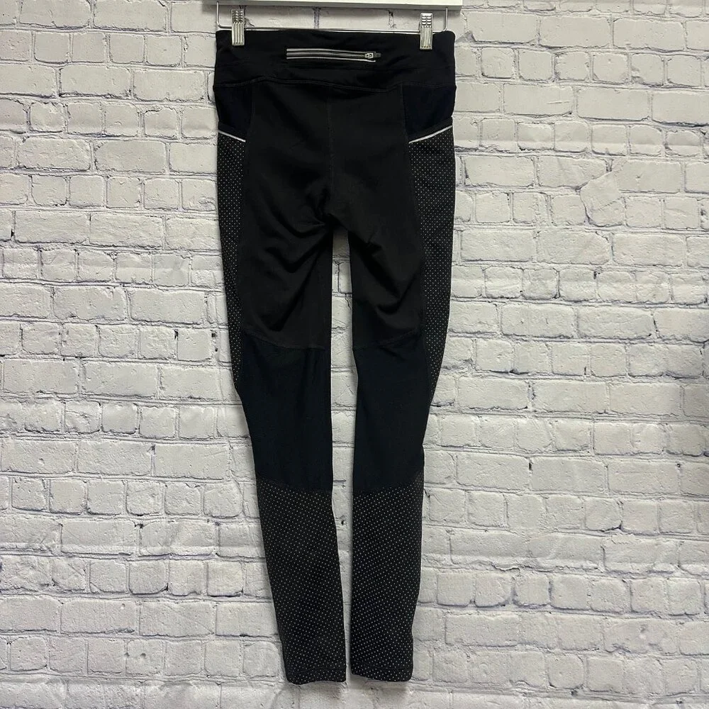 Athleta Dot Free Black 7/8 Leggings Size X Small - Picture 2 of 9
